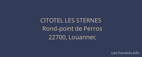 CITOTEL LES STERNES