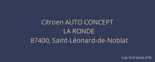 Citroen AUTO CONCEPT