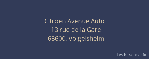 Citroen Avenue Auto