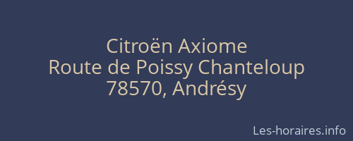 Citroën Axiome