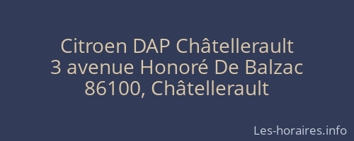 Citroen DAP Châtellerault