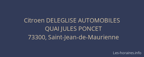 Citroen DELEGLISE AUTOMOBILES