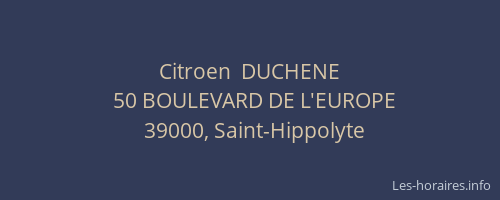 Citroen  DUCHENE
