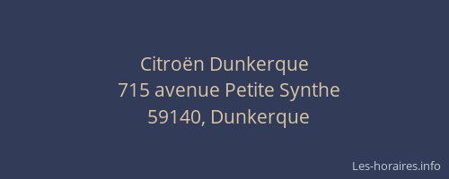 Citroën Dunkerque