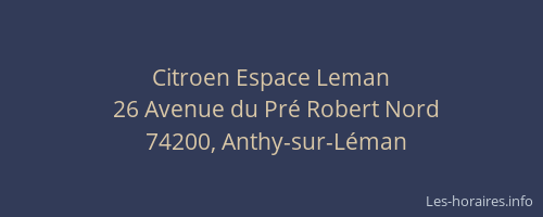 Citroen Espace Leman