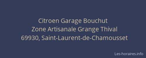 Citroen Garage Bouchut