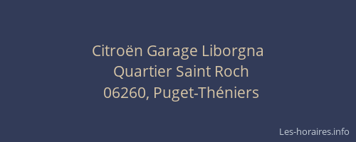 Citroën Garage Liborgna