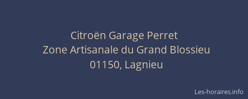 Citroën Garage Perret