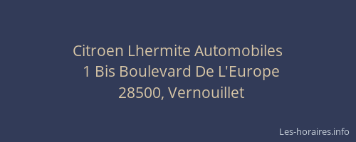 Citroen Lhermite Automobiles