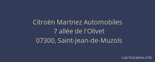 Citroën Martnez Automobiles