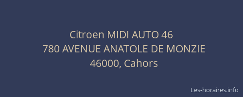 Citroen MIDI AUTO 46