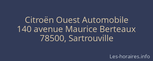 Citroën Ouest Automobile