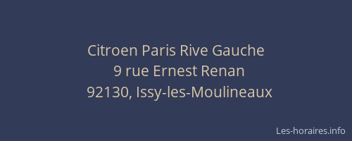 Citroen Paris Rive Gauche