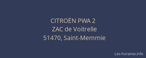 CITROËN PWA 2