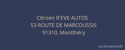 Citroen R'EVE AUTOS