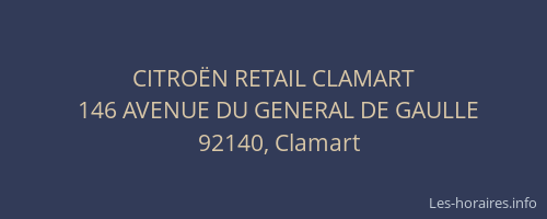 CITROËN RETAIL CLAMART
