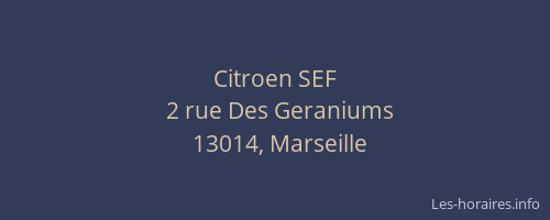 Citroen SEF