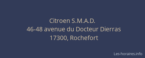 Citroen S.M.A.D.