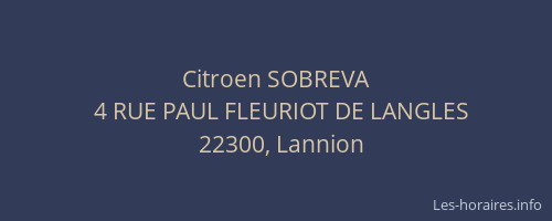 Citroen SOBREVA