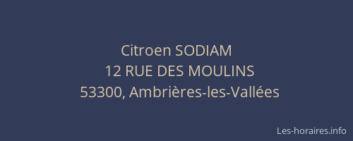 Citroen SODIAM