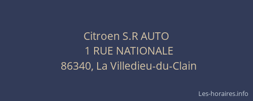 Citroen S.R AUTO