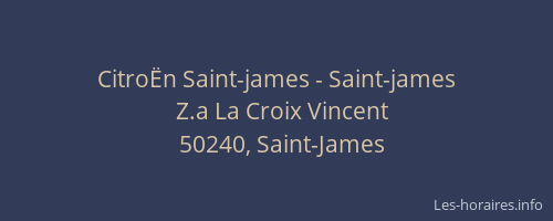 Citro&Euml;n Saint-james - Saint-james