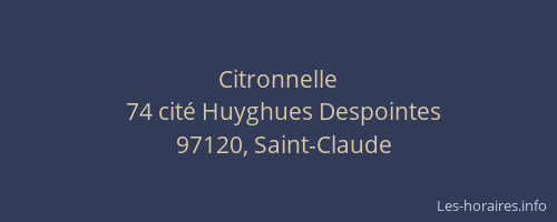 Citronnelle
