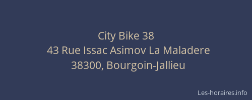 City Bike 38