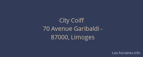 City Coiff