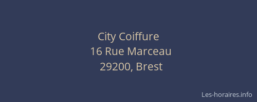 City Coiffure