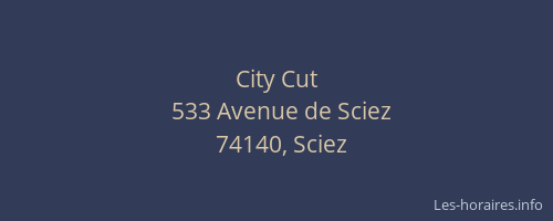 City Cut