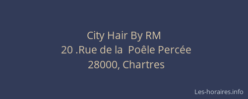 City Hair By RM