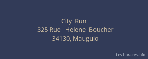 City  Run