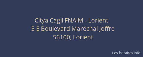 Citya Cagil FNAIM - Lorient
