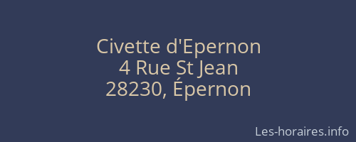 Civette d'Epernon