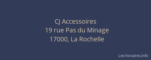 CJ Accessoires