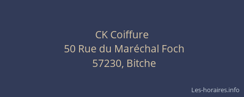 CK Coiffure
