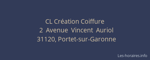 CL Création Coiffure