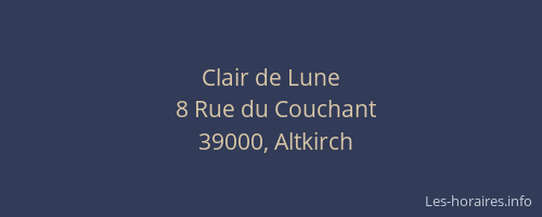 Clair de Lune