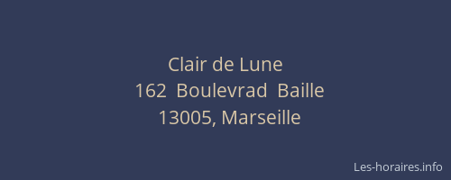 Clair de Lune