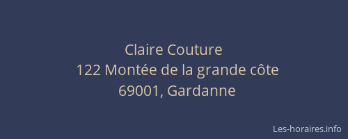 Claire Couture