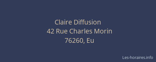 Claire Diffusion