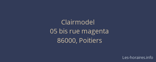 Clairmodel