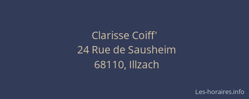 Clarisse Coiff'