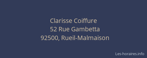 Clarisse Coiffure