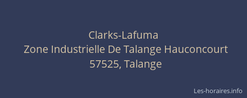 Clarks-Lafuma