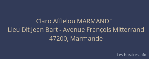Claro Afflelou MARMANDE