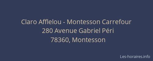 Claro Afflelou - Montesson Carrefour