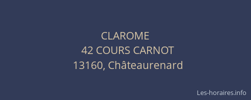 CLAROME