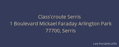 Class'croute Serris